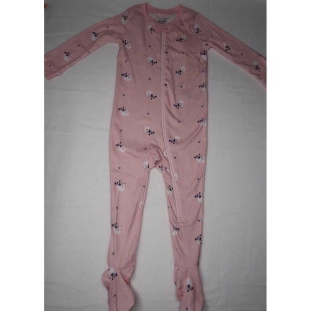 Janie and Jack Baby‎ Good Night Footed Pajama In Swan 18-24M Sleepwear NWT